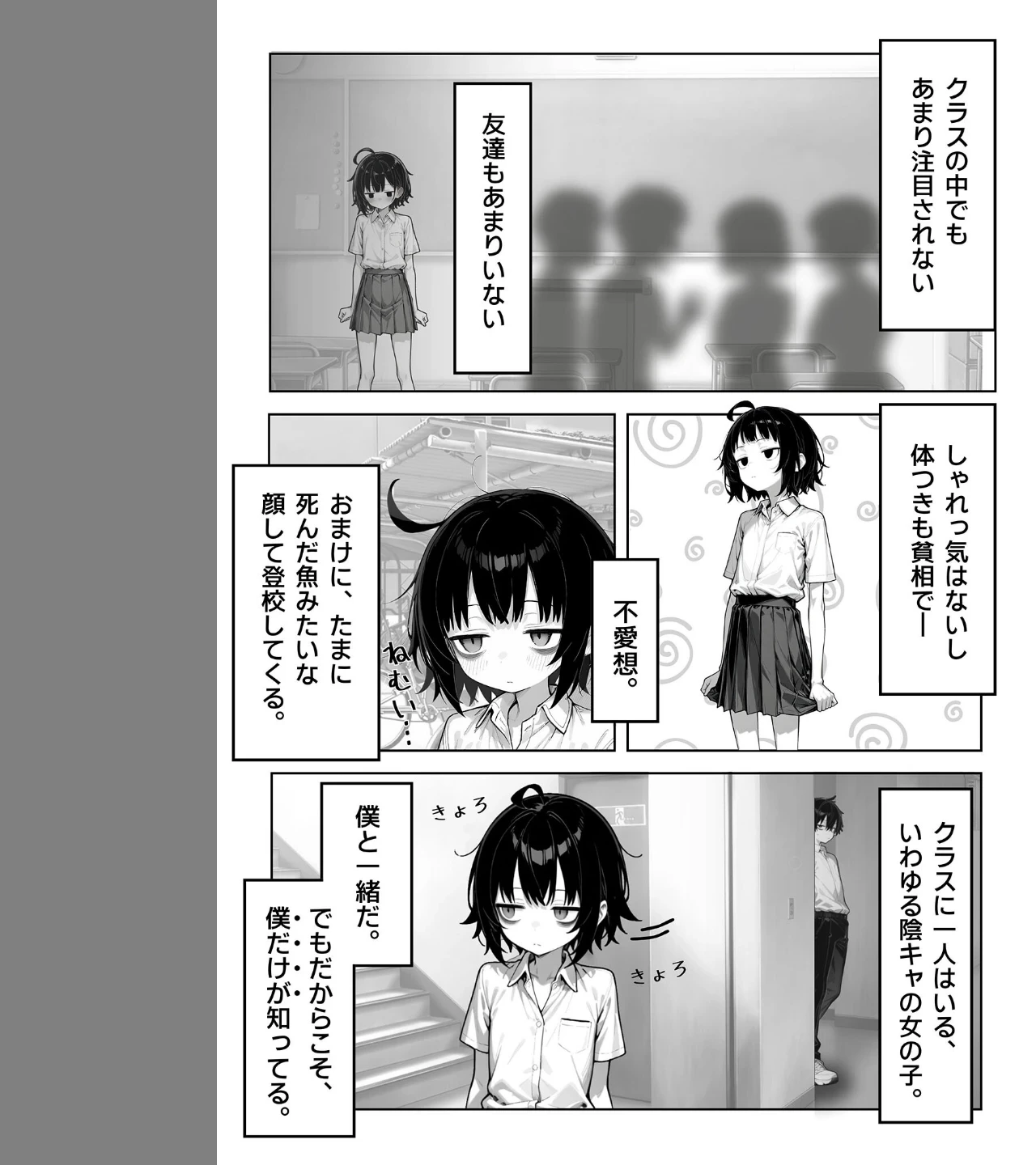 陰キャ(♂)と陰キャ(♀)の性活日誌 モザイク版(単話) 画像4