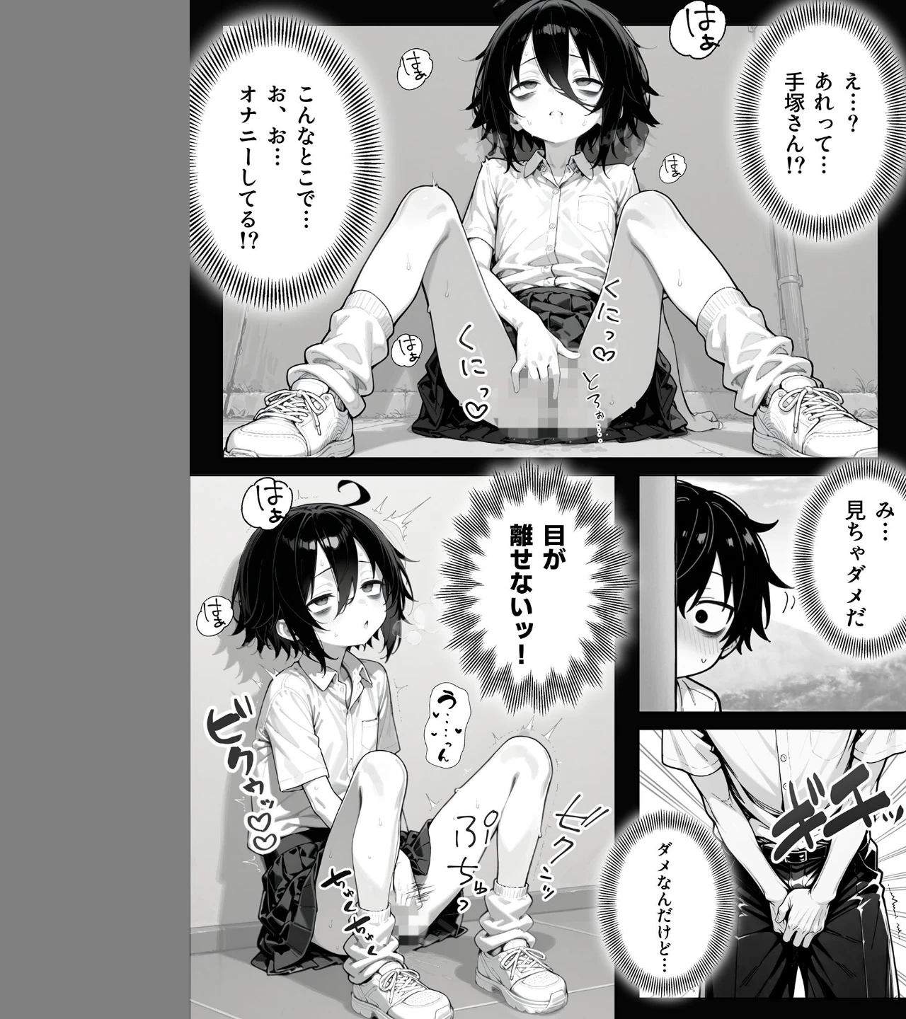 陰キャ(♂)と陰キャ(♀)の性活日誌 モザイク版(単話) 画像6