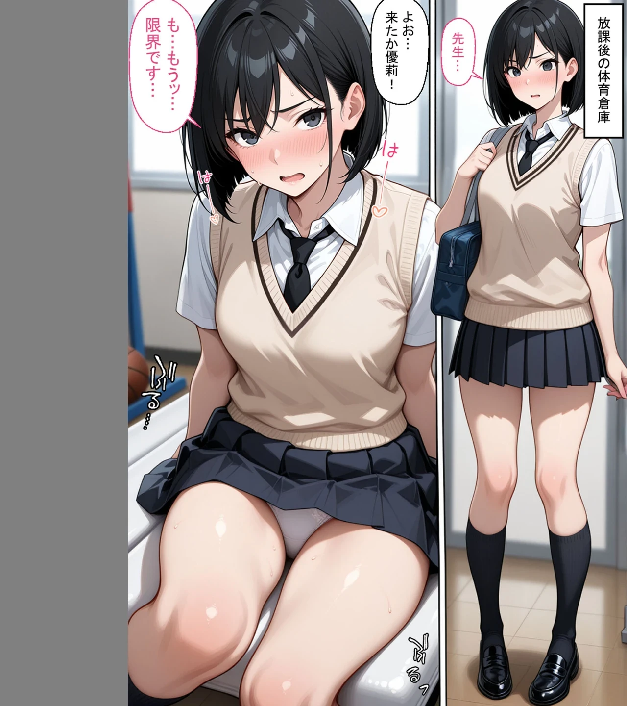 義妹が生意気だったので、制服着衣でセックス漬けにしてやった モザイク版(単話) 画像4