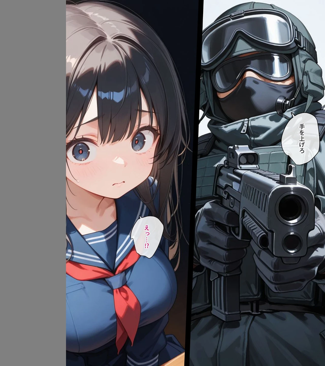 学園を占拠したテロリストがド変態だったら モザイク版（単話） 画像4