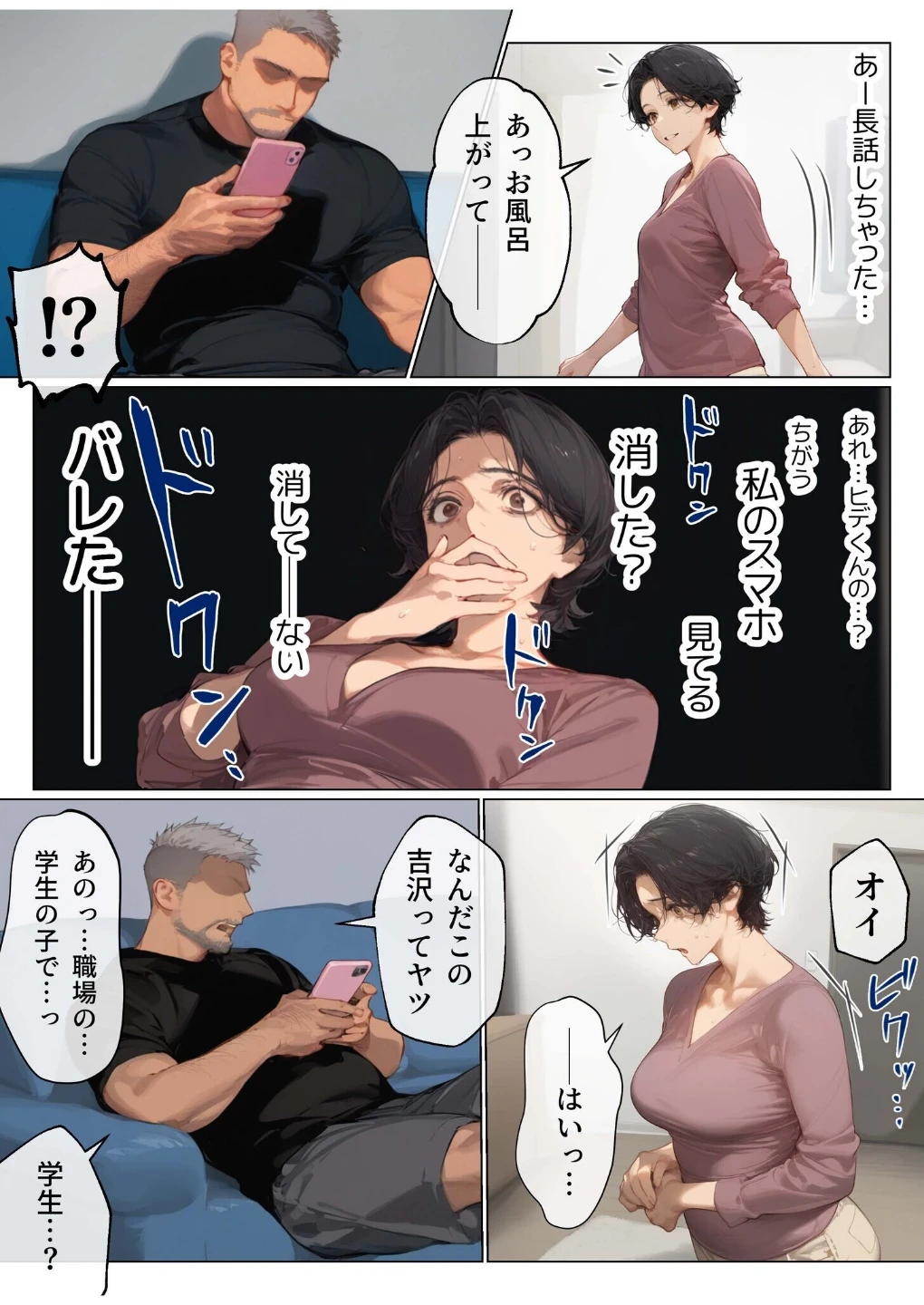 バ先のパート主婦(41)を家に連れ込んだら10年ぶりの汗だく本気セックスした話【18禁】(単話) 画像3